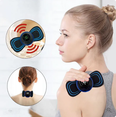 🔥✨Last Day Promotion 49% OFF! - BUY 1 GET 1 FREE!🔥Portable Massager with 8 Modes and LCD Screen - Mini Muscle Stimulator for Pain Relief