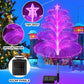 🎁Last Day Promotion 49% OFF🎄7 Color Changing Solar Christmas Trees Lights