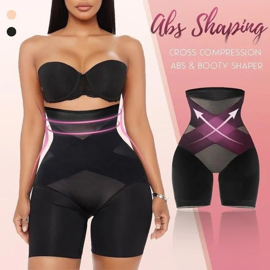 🔥Christmas Hot Sale 49% OFF🔥Cross Compression High Waisted Shaper