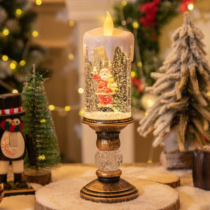 🎅Hot Promotion 49% Off🎅Christmas Candle Night Light🕯️