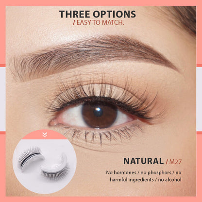 💓Buy 2 Get 1 Free🎁Waterproof & Reusable Self-Adhesive Eyelashes