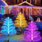 🎁Last Day Promotion 49% OFF🎄7 Color Changing Solar Christmas Trees Lights