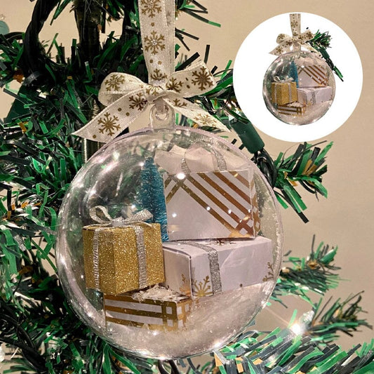 ✨Last Day Promotion 49% OFF!✨Christmas tree decoration transparent ball