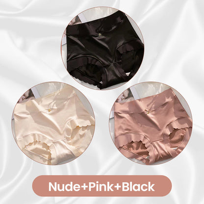 🔥Buy 1 Get 2 Free🔥Premium Satin Ice-Silk Antibacterial  Panties Free Shipping Now