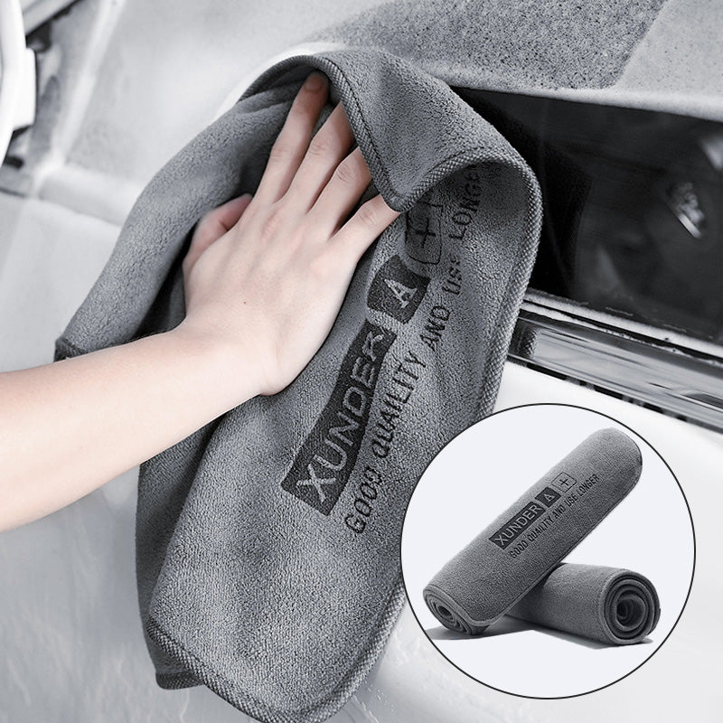 Microfiber Cloth for Car - Effective Water Absorption & Leaves No Trace