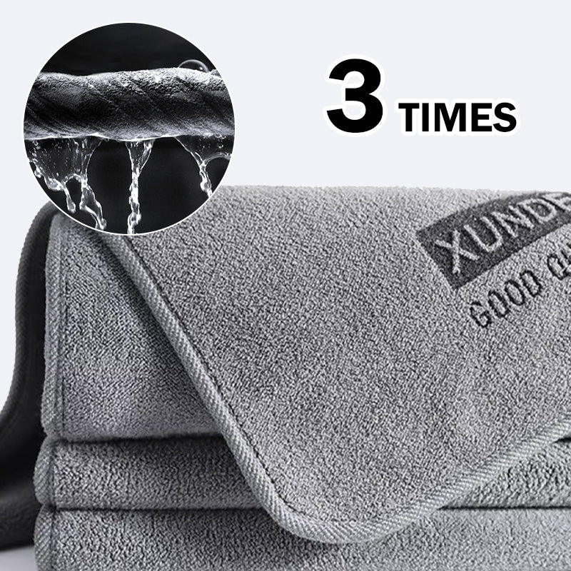 Microfiber Cloth for Car - Effective Water Absorption & Leaves No Trace-6