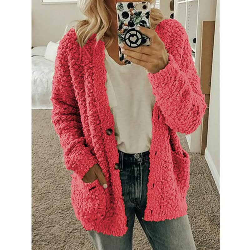 ⭐HOT SALE 49% OFF🌹Autumn And Winter Cardigan Casual Short Jacket-8