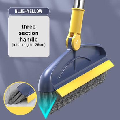 🎁Clearance Sale 49% OFF💥2-in-1 180° Rotating Stiff Bristle Floor Brush with Long Handle