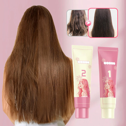 🎉Hot Sale🎉Bangs Correction Protein Hair Softener Set