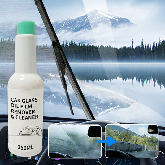 🔥Hot Sale 50% OFF🔥Car Glass Oil Film Remover & Cleaner